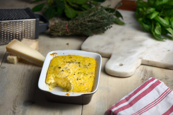 Creamy Parmesan-and-Thyme-Polenta